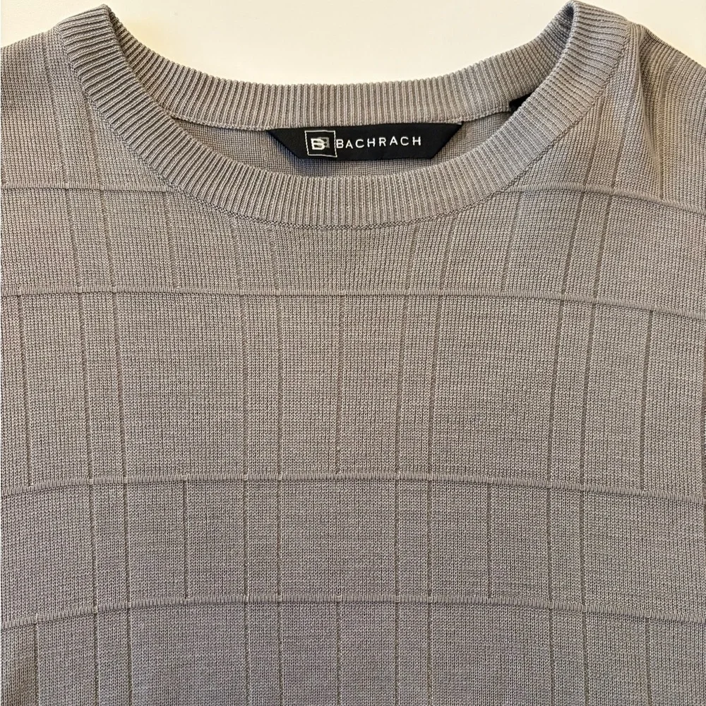 Bachrach Silk Sweater XL Classic Minimalist NWT